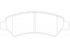 Bremsbelagsatz, Scheibenbremse Brake Pad Set:RGP-185