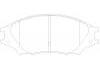 刹车片 Brake Pad Set:RGP-195