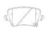 Brake Pad Set:RGP-286