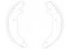 刹车蹄片 Brake Shoe Set:S8968