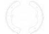 刹车蹄片 Brake Shoe Set:S2788-F